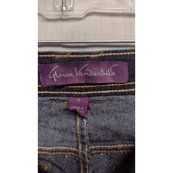 Gloria Vanderbilt Amanda Jeans Womens Size 12 Short Classic Relaxed Fit Stretch - Picture 12 of 16